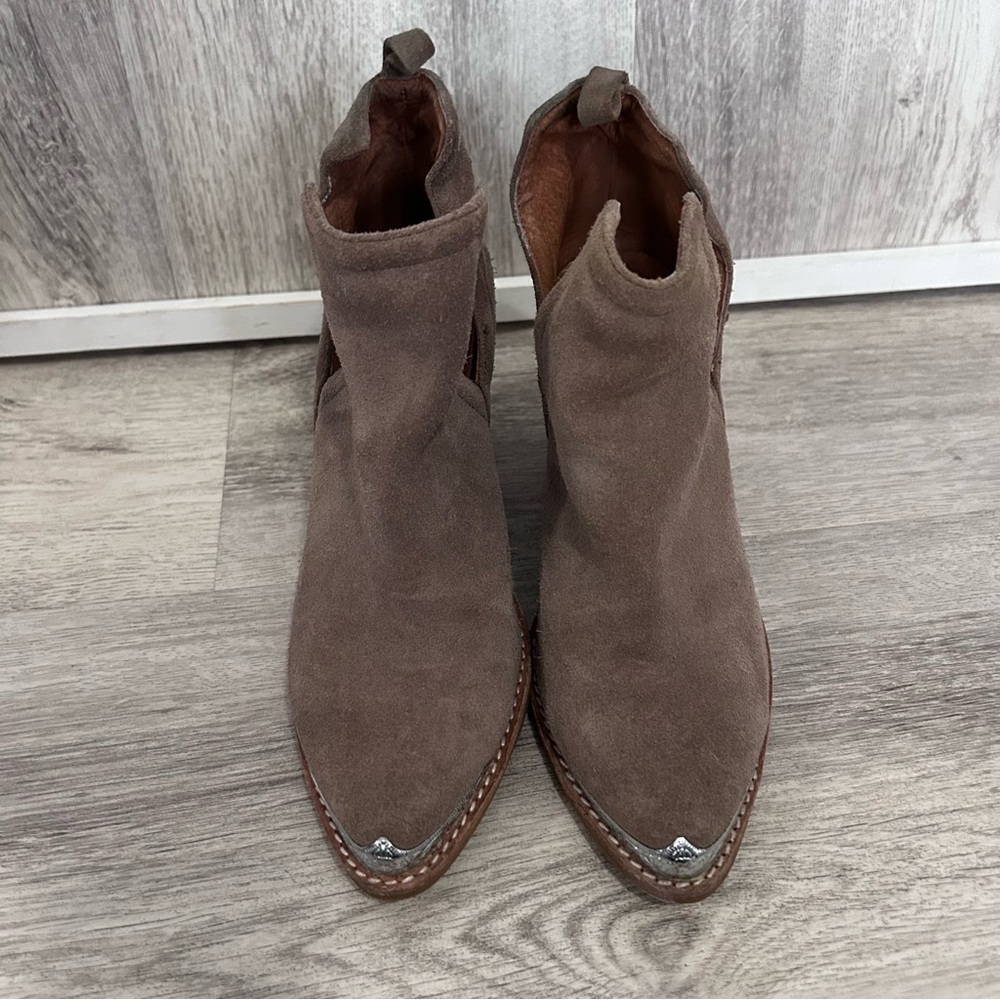 Jeffrey Campbell Cromwell Cowboy Boot Womens 6 Western Festival Rodeo Metal Tip - Picture 3 of 12